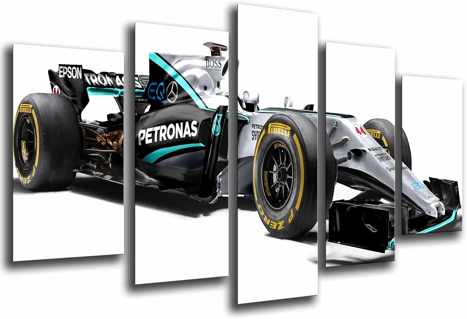 Photo Lewis Hamilton Signée - Impression Cadeau F1 Mercedes - Autographe Pré-imprimé