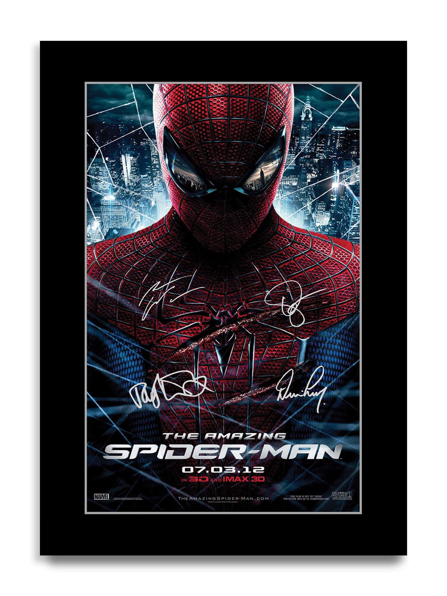 HWC Trading The Amazing Spider-Man Gifts Printed Poster Signed Autograph Picture for Movie Memorabilia Fans (ID-003825) - A4 Print Only