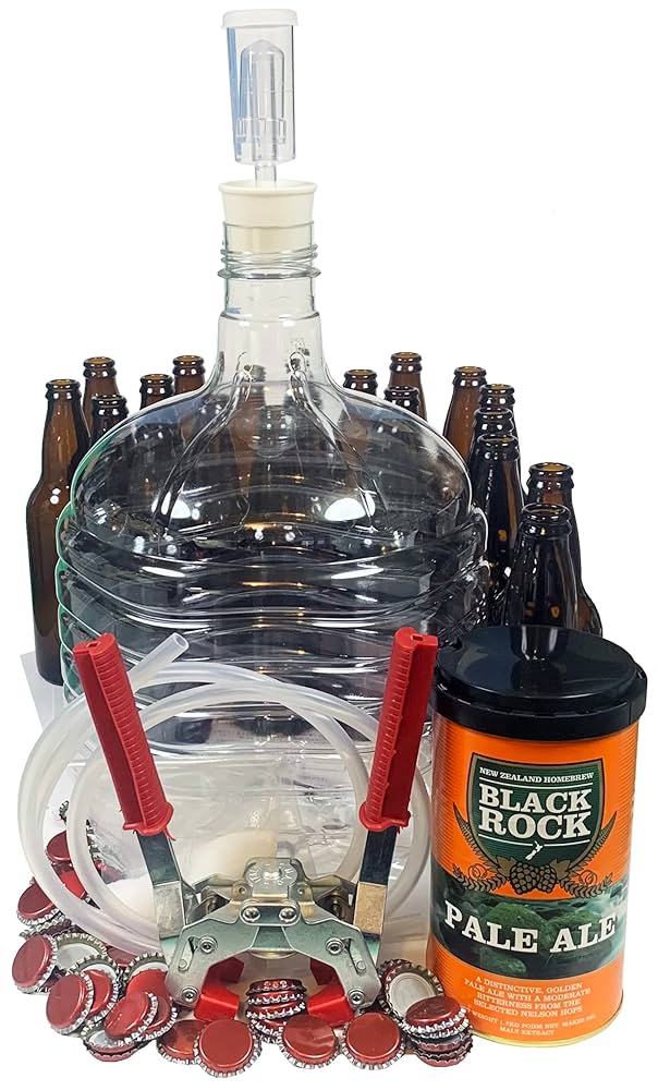 手作りビールキット　打栓機付き Amazon.co.jp: 手作りビールキット AX 材料-道具-アロマホップの