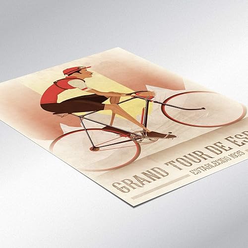 Miniatura 7 de Tour De France Giro D'Italia Vuelta a España Cycle race Grand Tour Bicycle Bike Race Poster Wall Art Print Home Décor cycling, cycle