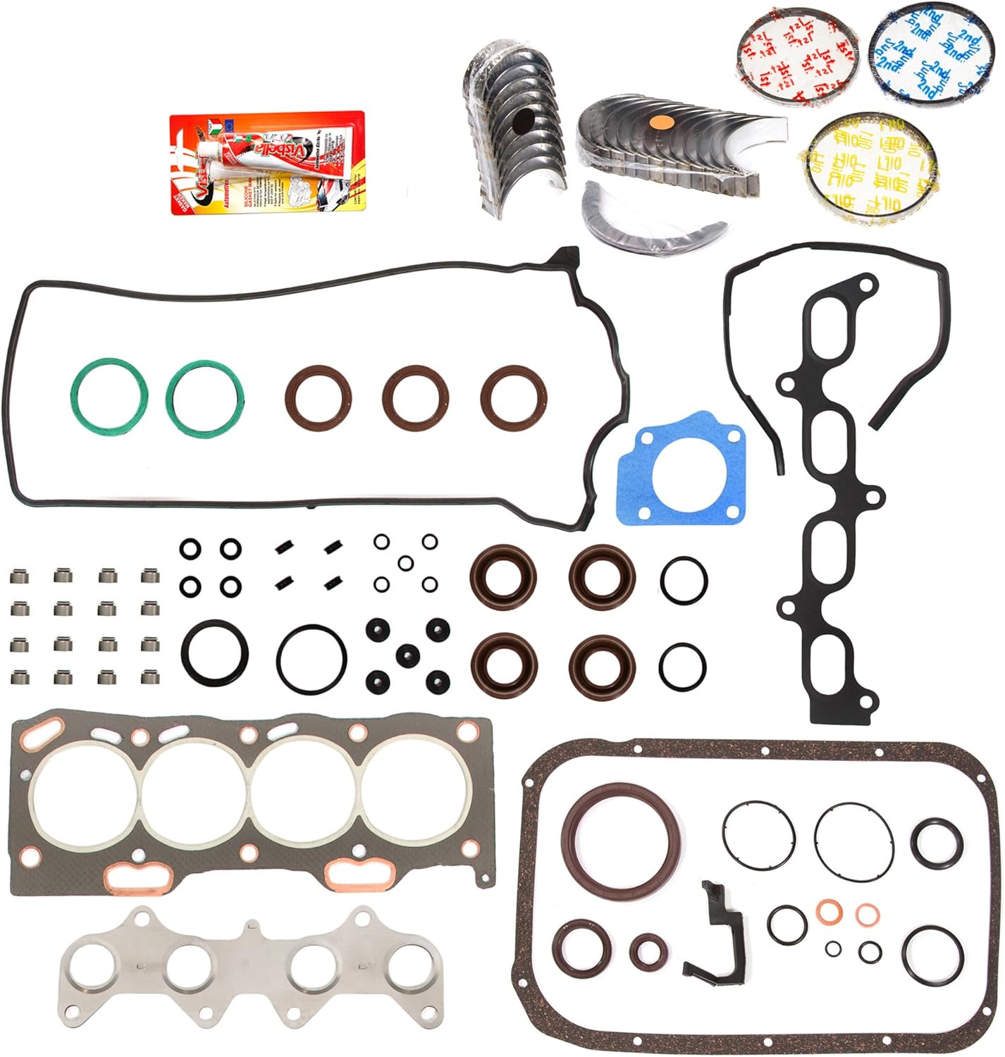 Domestic Gaskets Engine Rering Kit FSBRR2017EVE Compatible