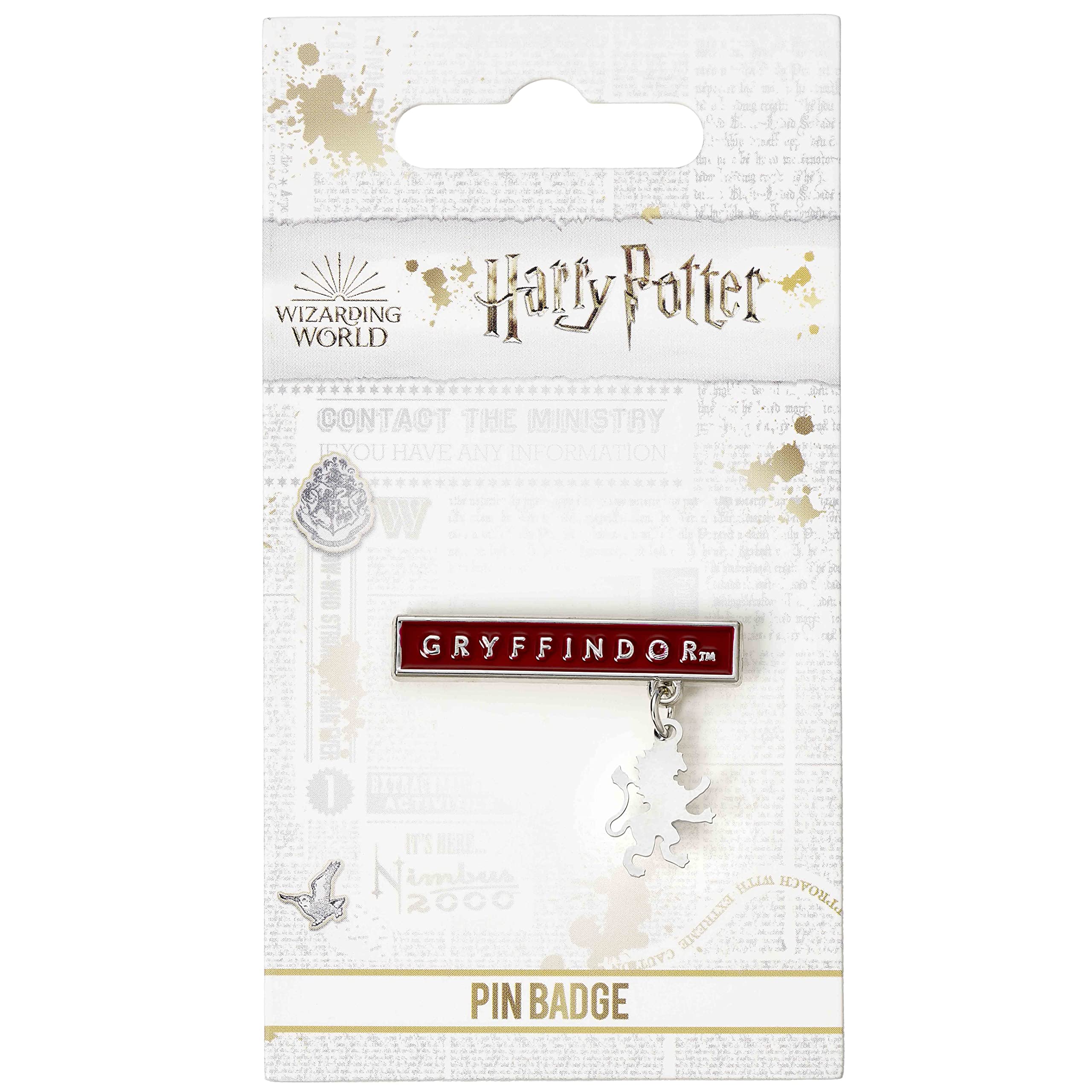 The Carat Shop Harry Potter Gryffindor Bar Pin Badge