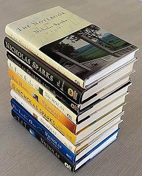 Nicholas Sparks Hardcover Novel Collection 9 Book Set