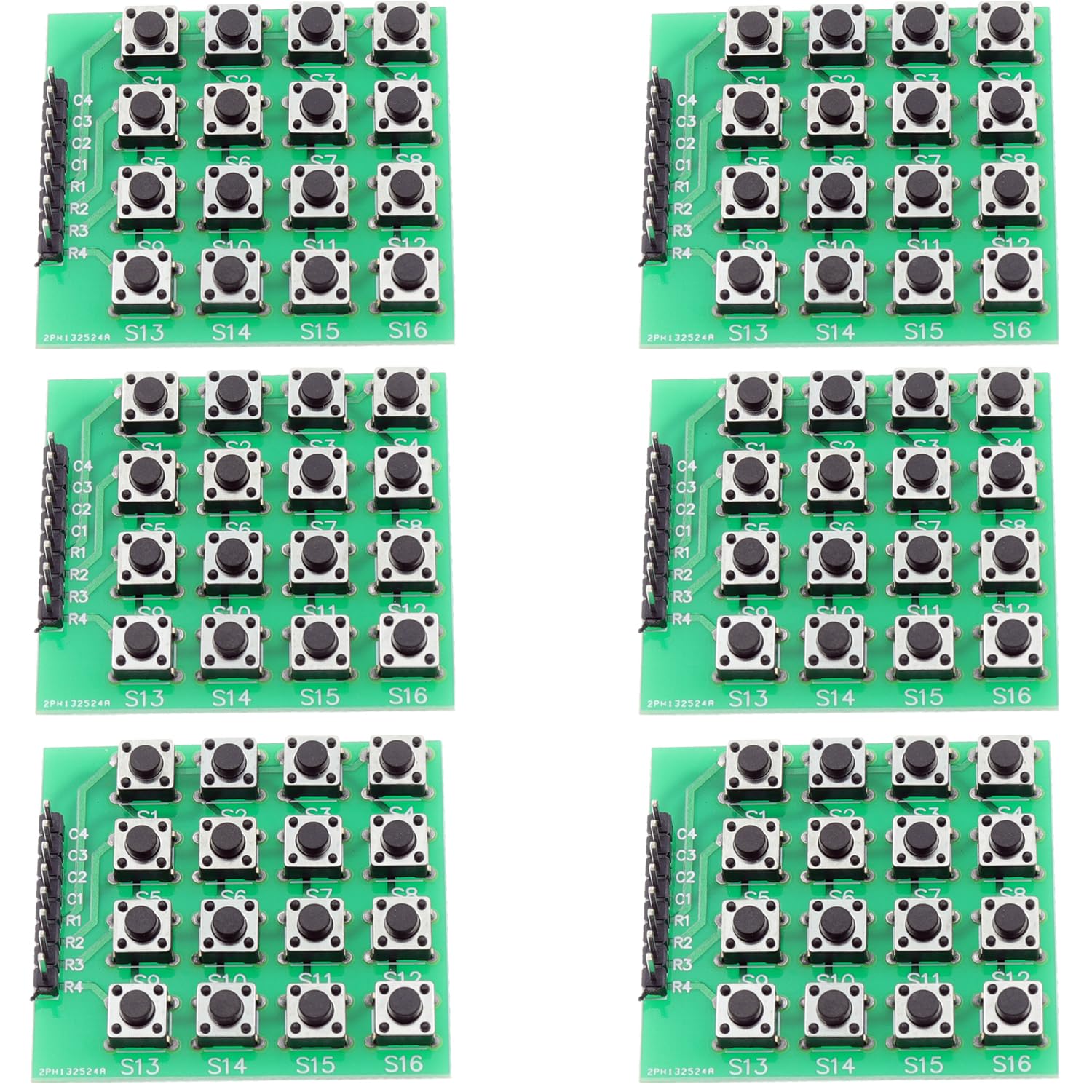 Universal 4x4 Matrix Keypad Module with 16 Buttons 16Key Keyboard Module Push Button Switch Module for Arduino DIY