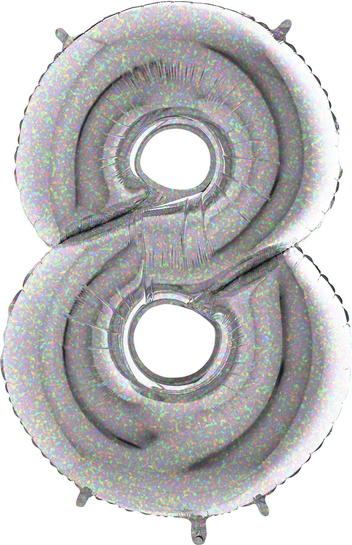 Grabo 038GR-P Numero 8 Superloon, confezione singola, lunghezza: 101,6 cm, colore: verde, taglia unica