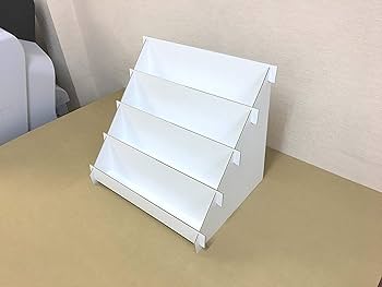 什器セットA(ホワイト) Amazon | 4面 回転 ネット 什器 白 【 什器 回転 ディスプレイ