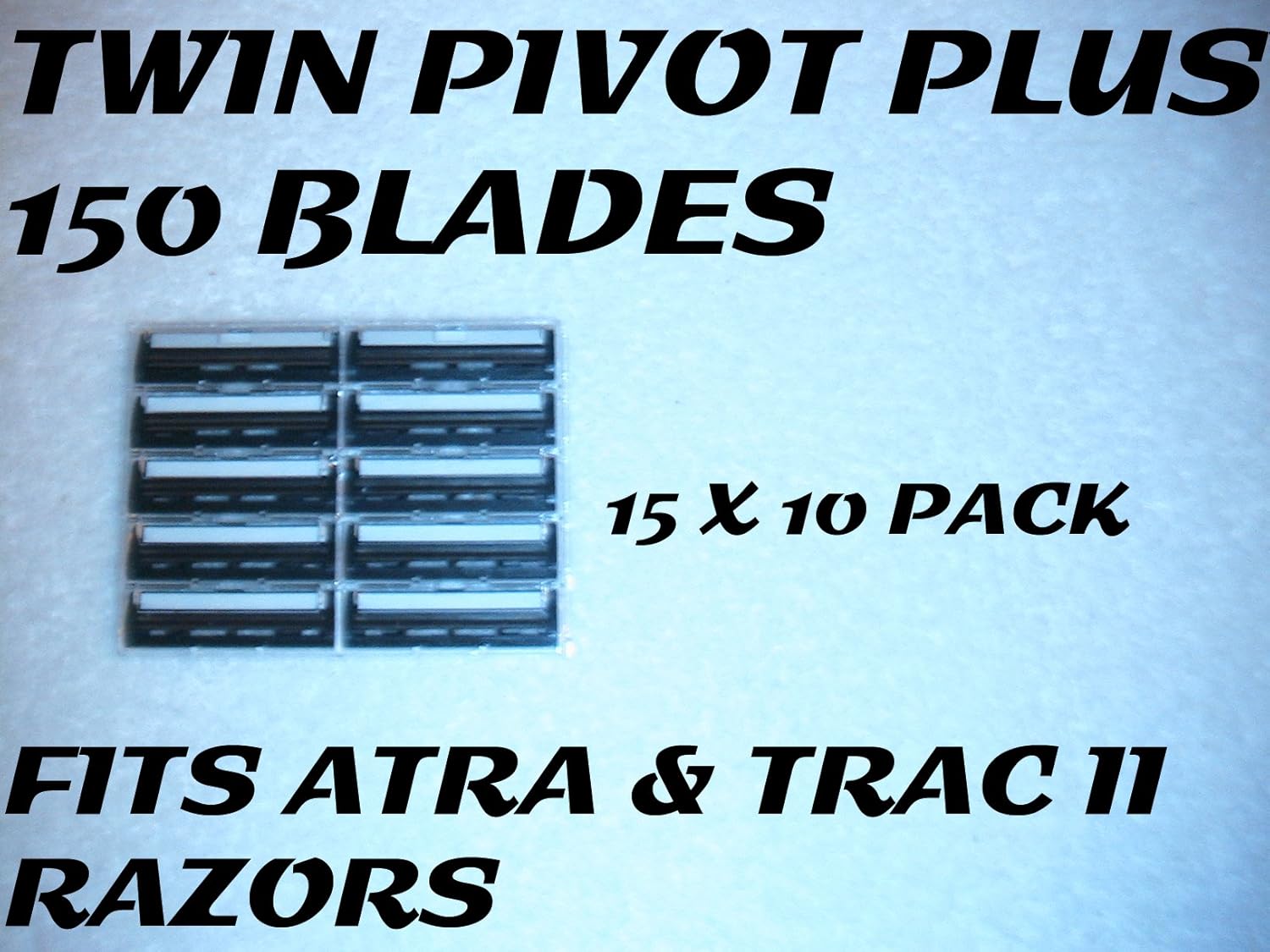 Personna Twin Pivot Plus - 150 Blades (15 x 10 Bulk Pack)
