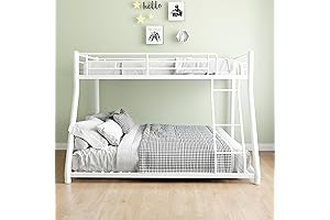 Twin Over Full Bunk Bed with Stairs