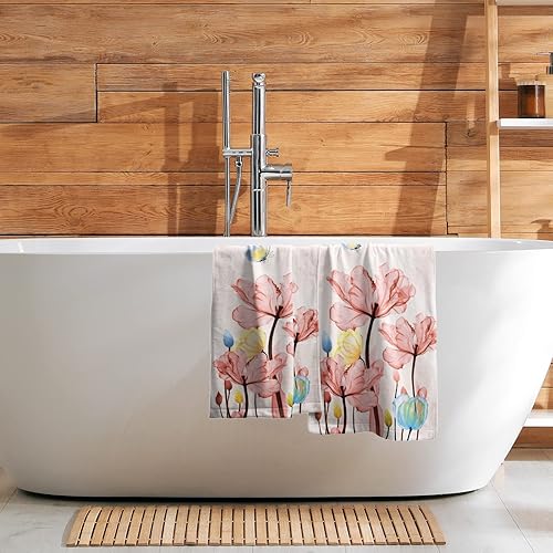 Vista 390 de Giwawa Juego de 2 toallas de mano de pino con ciervos del bosque, toallas de baño, suaves y absorbentes, para bar, bar, cocina, hotel, spa, Ciervo