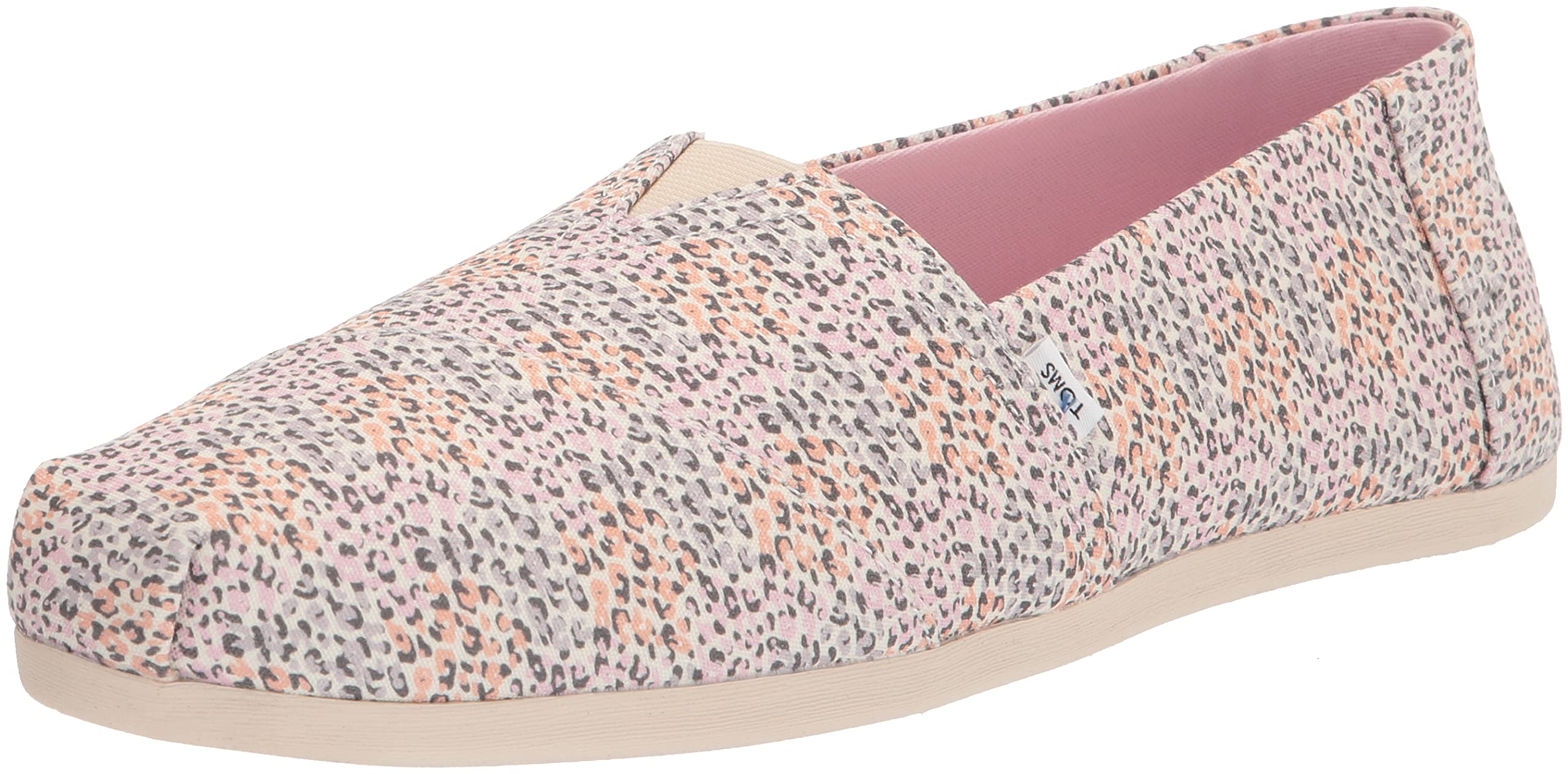 TOMS Women's Alpargata, Pastel Multi Mini Leopard Print,11