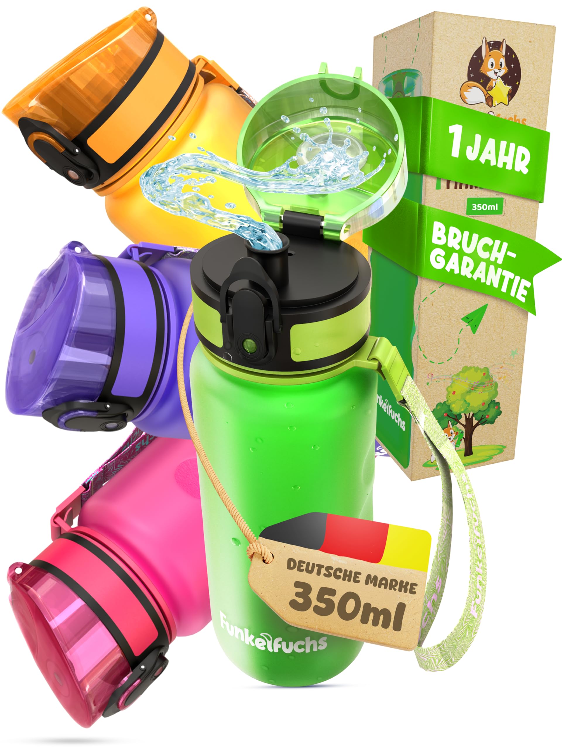 Funkelfuchs Trinkflasche