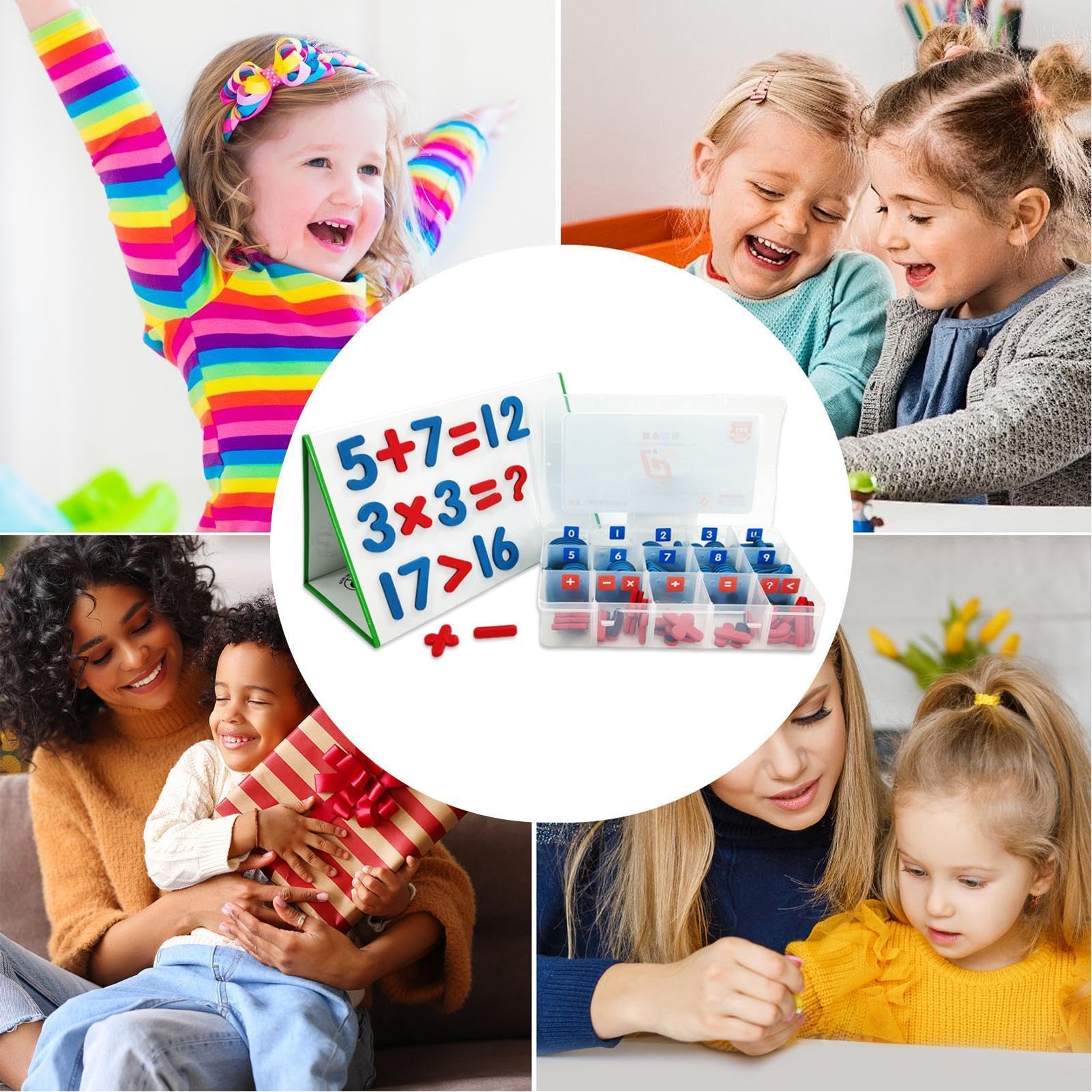 Magnetische Zahlen für Klassenzimmer – doppelseitige magnetische Zahlen