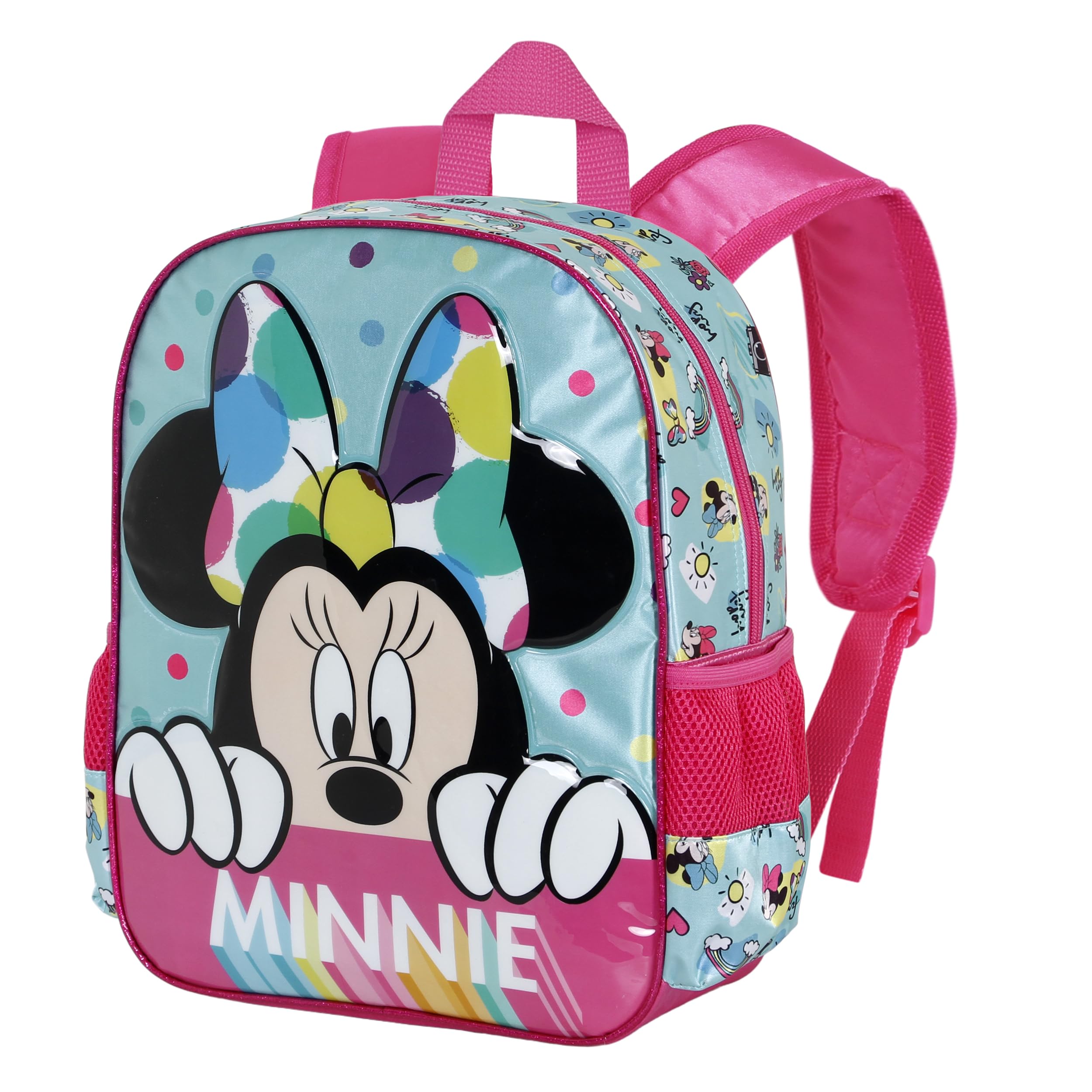 Minnie Mouse Wishful-Basic Backpack, Blue