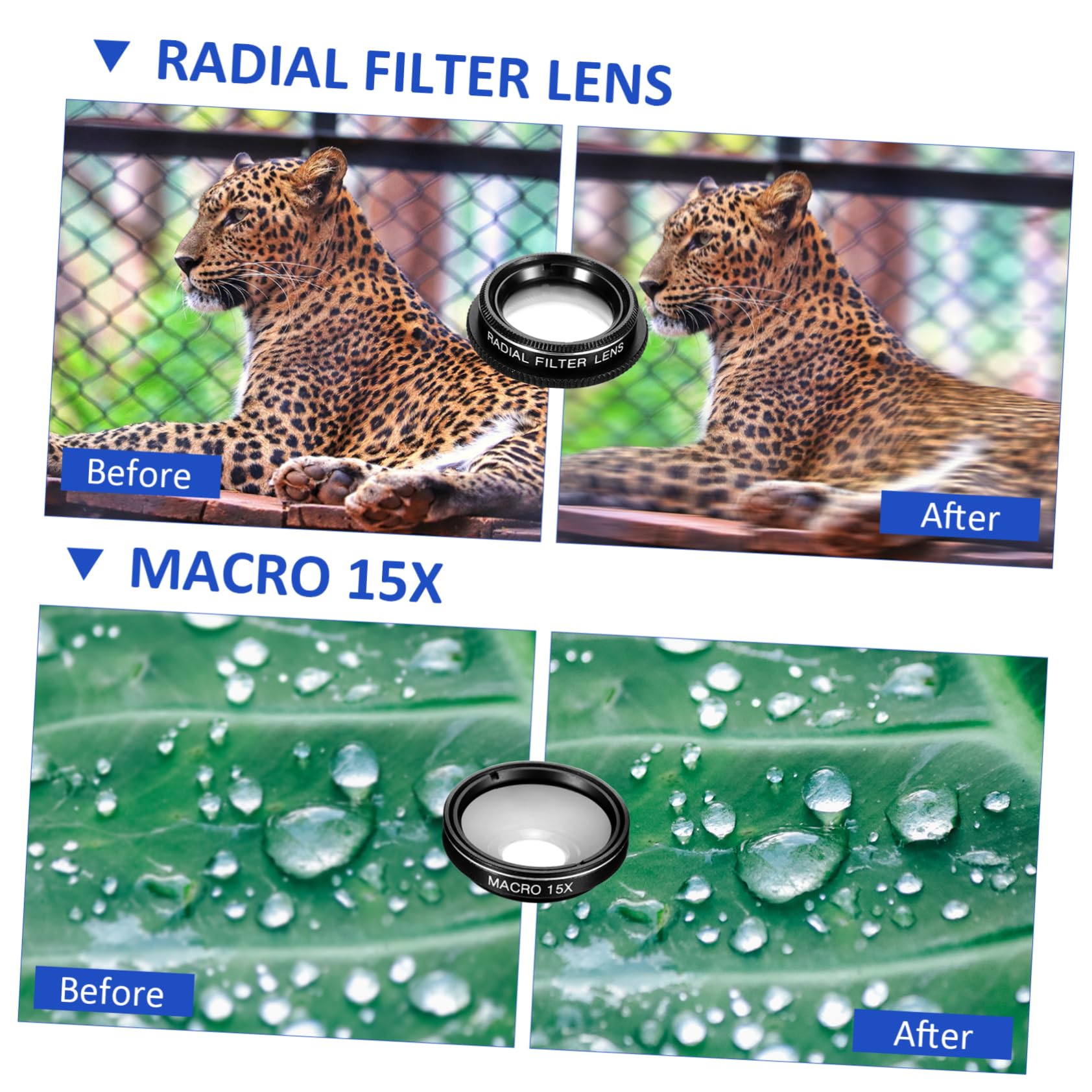 1set Kit Di Lenti Per Smartphone Comprende Lenti Grandangolari Macro Fisheye Cpl e Altre Per Fotografia Di Paesaggi e Dettagli Facile Da Trasportare e Utilizzare