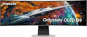 Samsung 49 inch Odyssey OLED G9 Gaming Monitor (LS49CG954SNXZA) -[Canada Version] (2023)