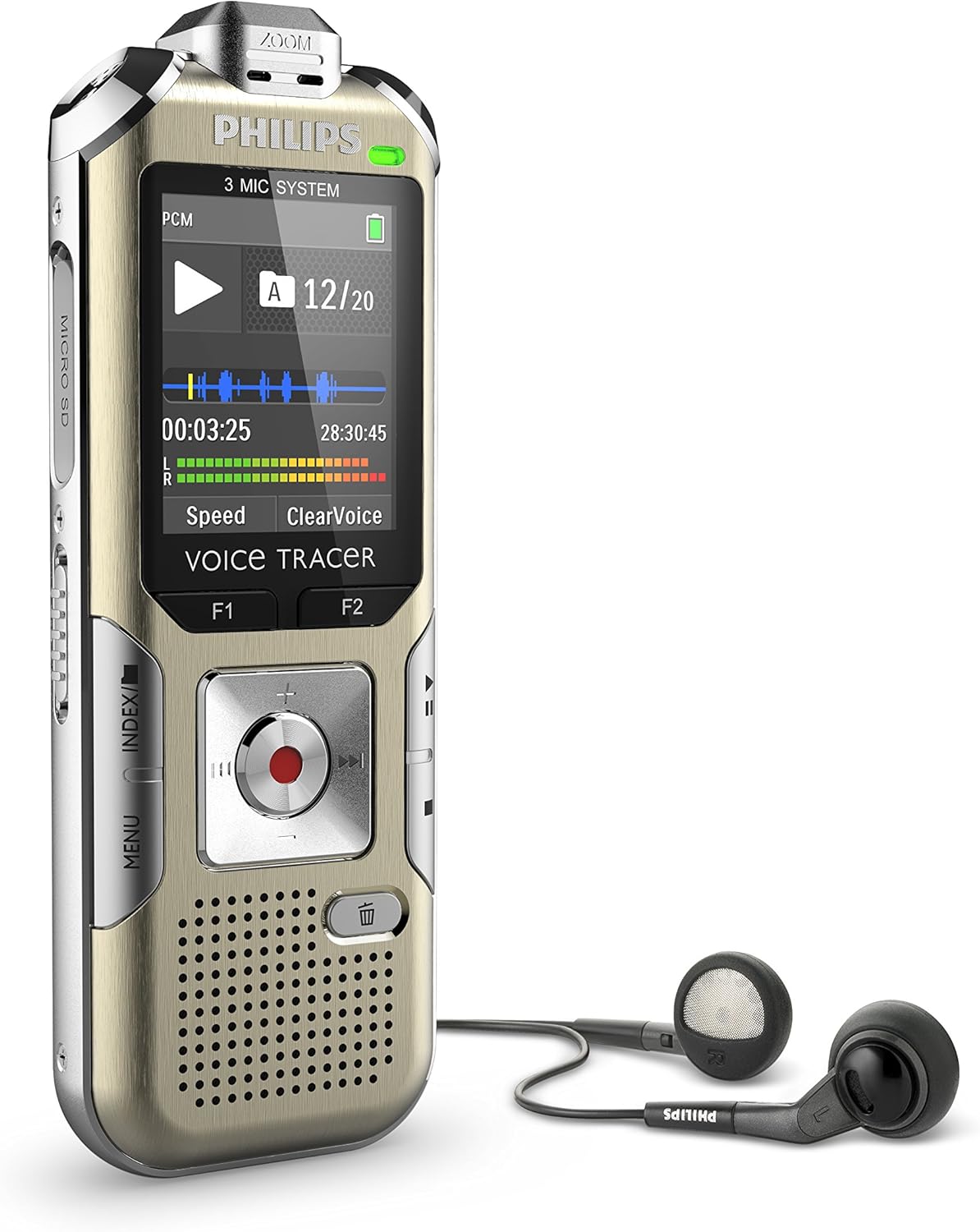 Philips Voice Tracer DVT6510 Digital Voice Recorder