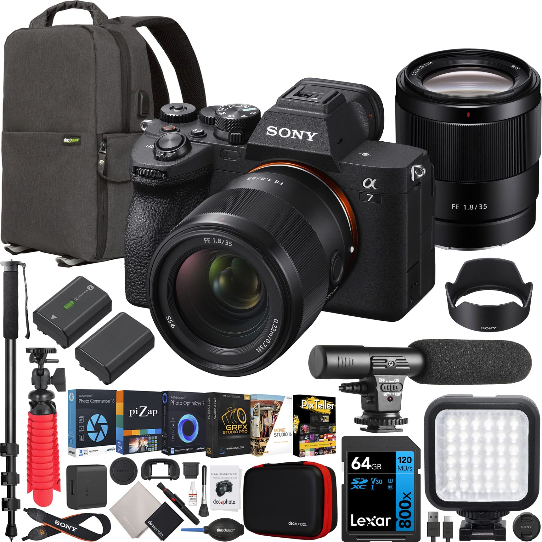 Amazon.com: Sony A7 IV Cuerpo de cámara sin espejo de marco