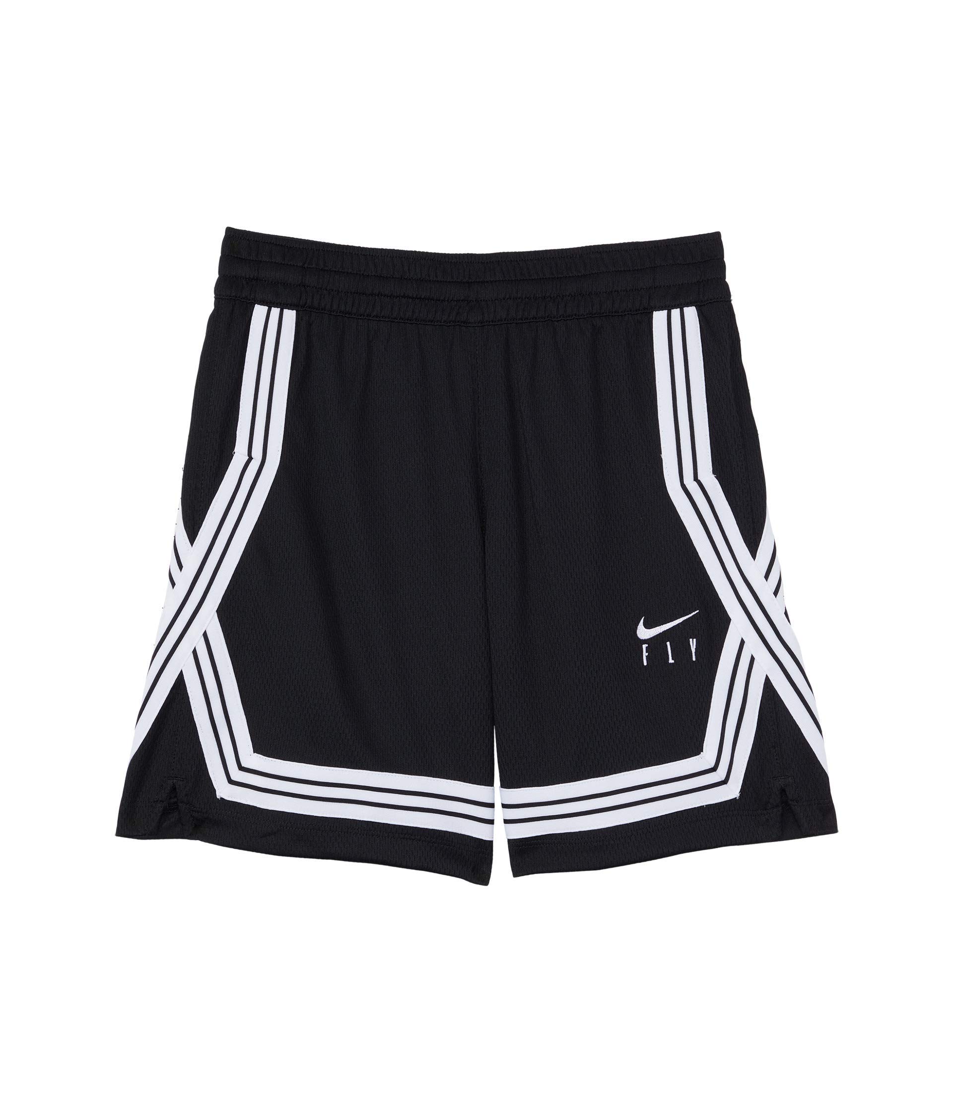 Nike Girl's Fly Crossover Shorts (Little Kids/Big Kids) Small