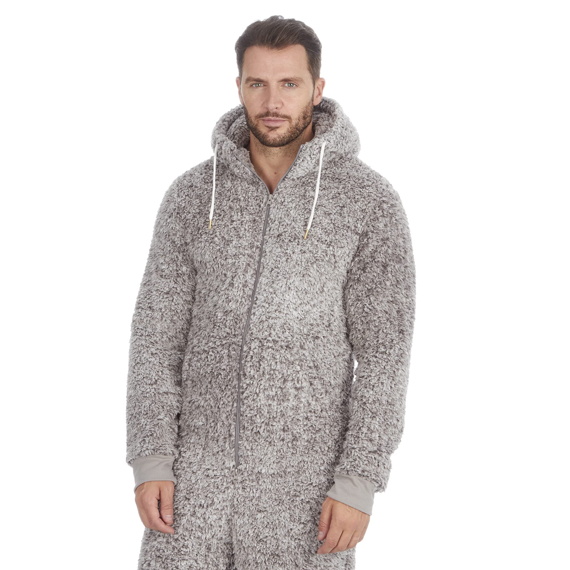 Undercover Onesie zippée à Capuche en Polaire épaisse pour Homme