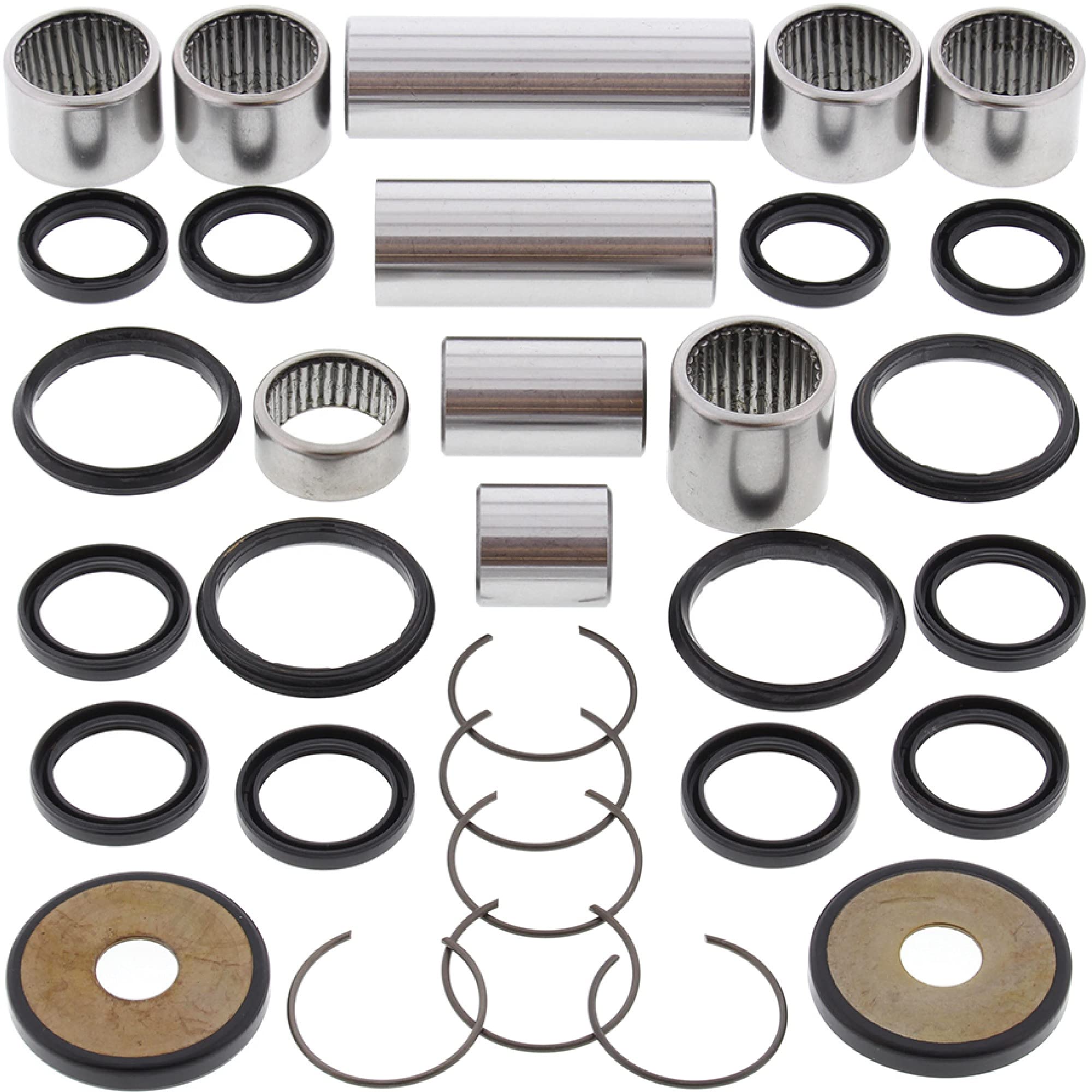 Amazon.com: All Balls Racing 27-1064 Swing Arm Linkage Bearing Kit