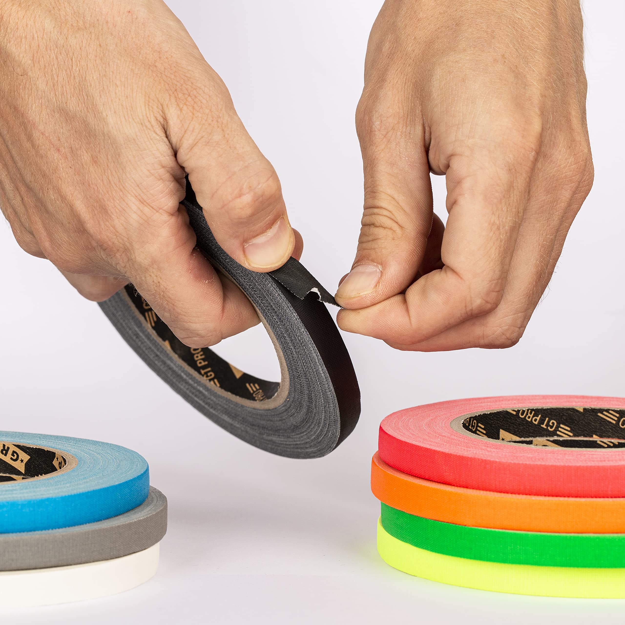 Nastro Spike Tape GT PRO - 10 Mm X 25 M, Nero, Per Marcature E Decorazioni - Foto 2