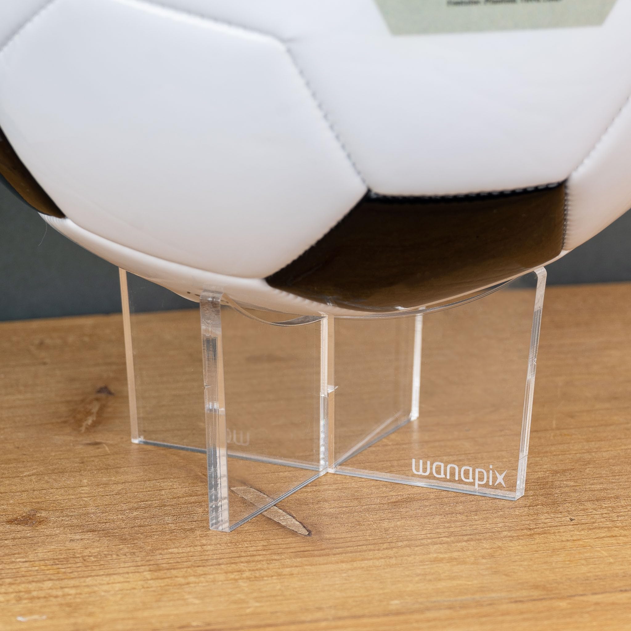 Wanapix Balón de Fútbol Personalizado Pelota Personalizable con Imagenes y Texto