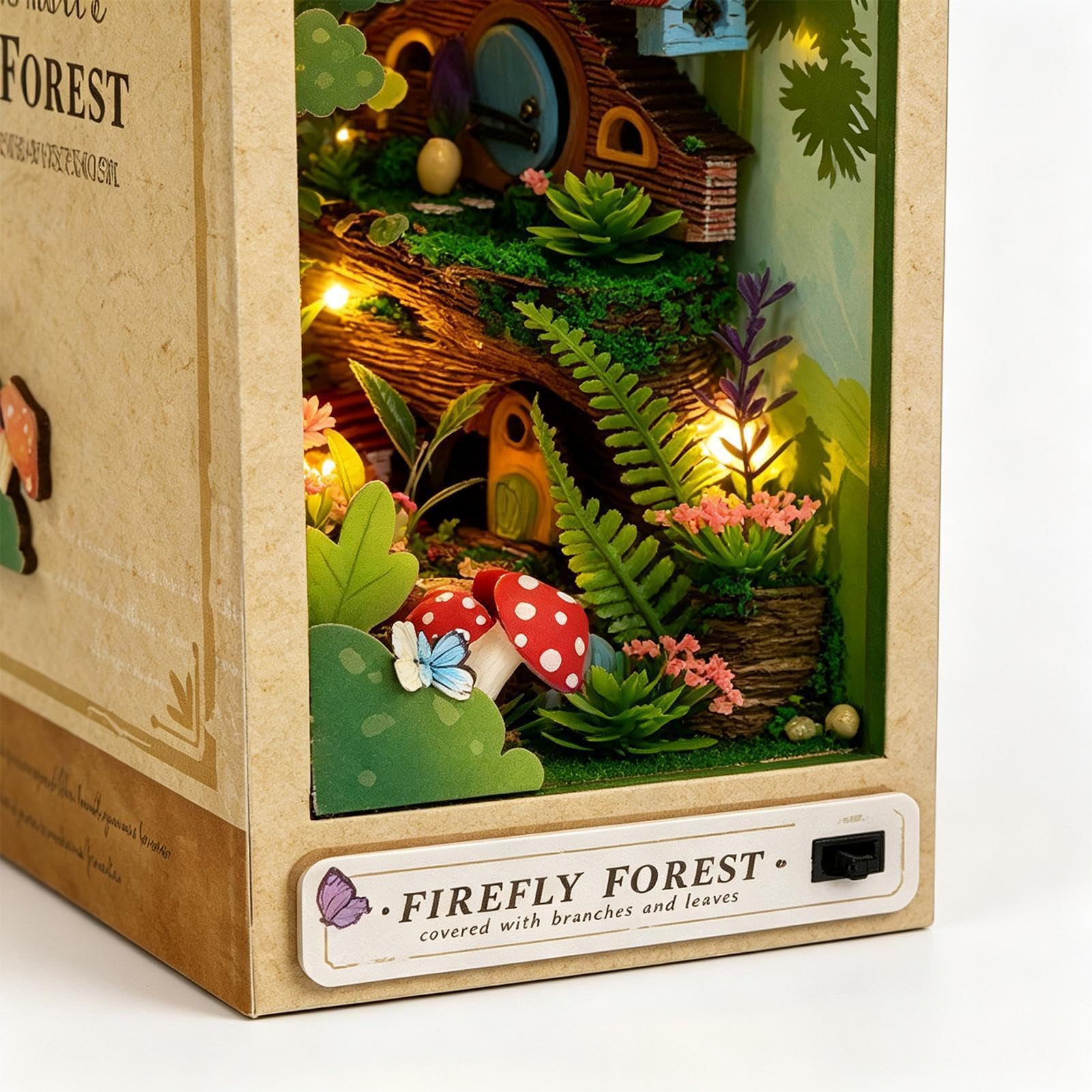 Kit Fai Da Te Per Booknook Set Di Puzzle Artigianale Decorativo | Libreria Booknook In Stile Casa Delle Bambole Per Bambini, Adulti, Famiglia, , Casa, Interni, Scuola, Compleanno