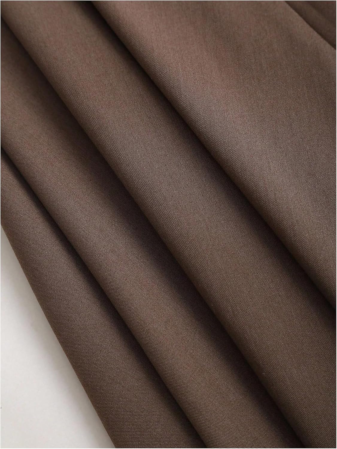 GORGLITTER Women's Flowy Pleated Long Skirt Dressy Casual Low Waisted A-Line Flared Maxi Skirts - Image 5