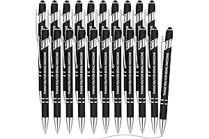 Eaasty Thank You Pens Value Pack of 20 with Inspiring Sayings