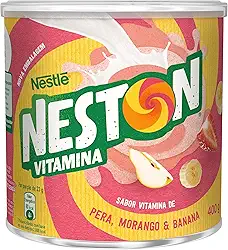 Neston Cereal Infantil Vitamina Morango Pêra E Banana 400G