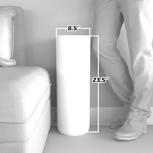 Miniatura 5 de Idea de regalo para decoración casera elegante de calidad fina - Depósito clásico para guardar paraguas y bastones de porcelana china de 24 pulgadas