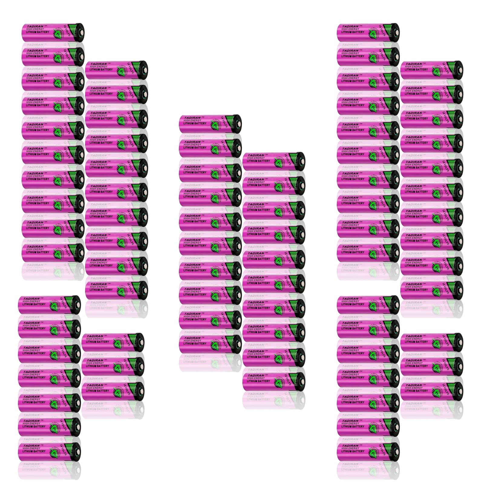 80-Pack TL-5903 3 6V 2400mah AA for Tadiran TL-5903 SL-360 S7-400 ER14505 TL-2100 TL-5903 s 6ES7971-0BA00 Back-up Battery