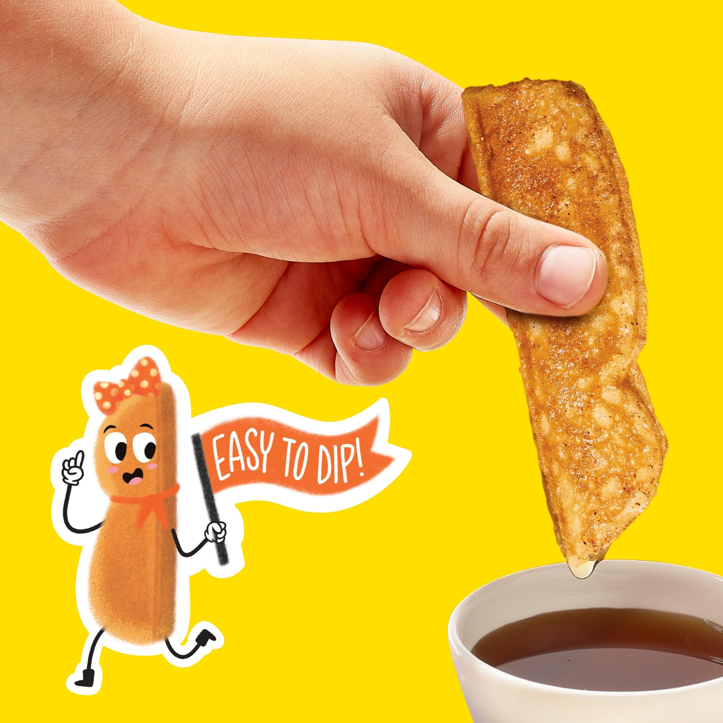 Eggo Frozen French Toaster Sticks Frozen Breakfast Breakfast Food Cinnamon 12 7oz Box 32 Sticks — view 5