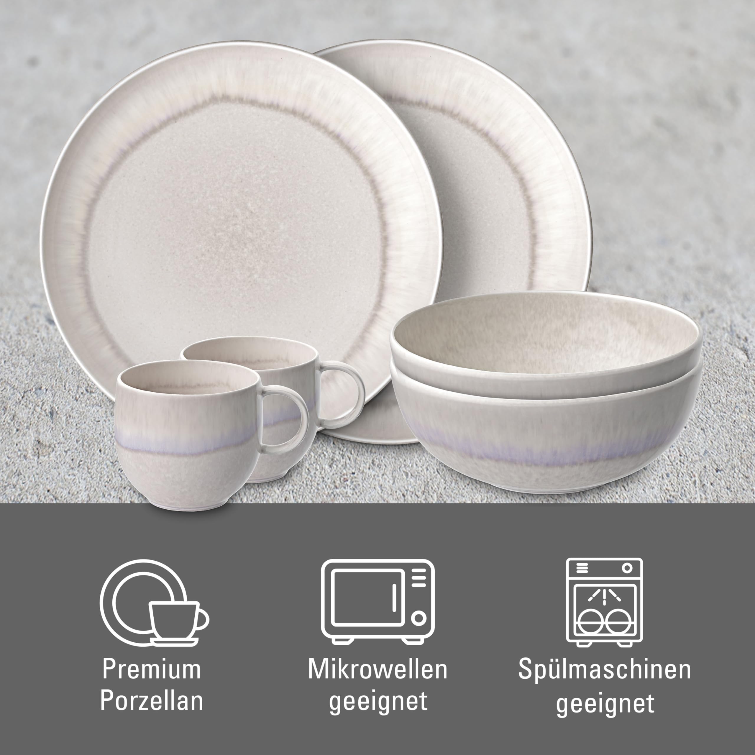 Insalatiera Bloomingville Kristina In Gres - Ø23.5 Cm, Blu, Capacità 2000 Ml, Lavabile In Lavastoviglie - Foto 12