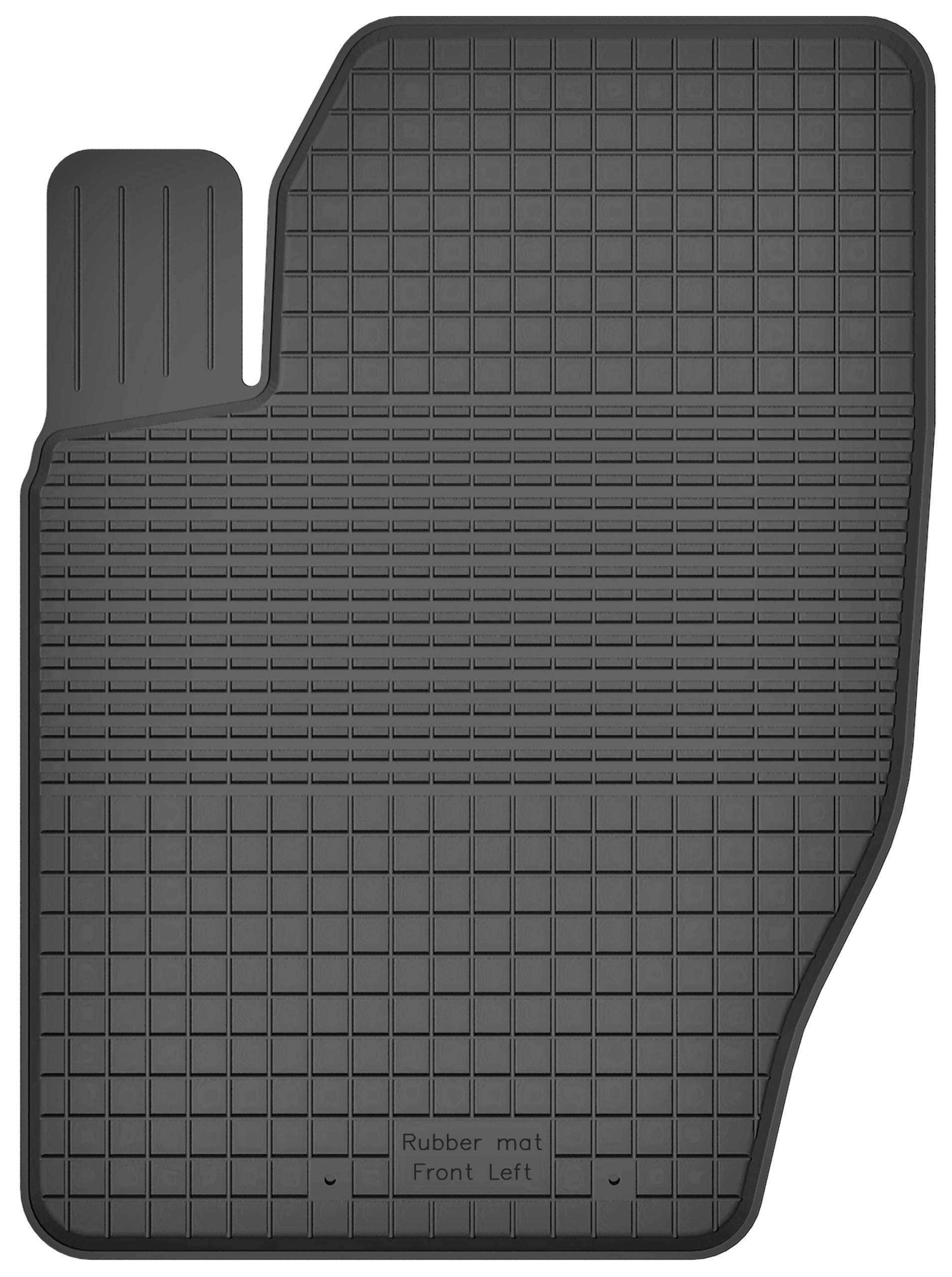 AV193, Fußmatten Gesteppt ECO-Leder - Front, HONDA JAZZ II (07.2008-12
