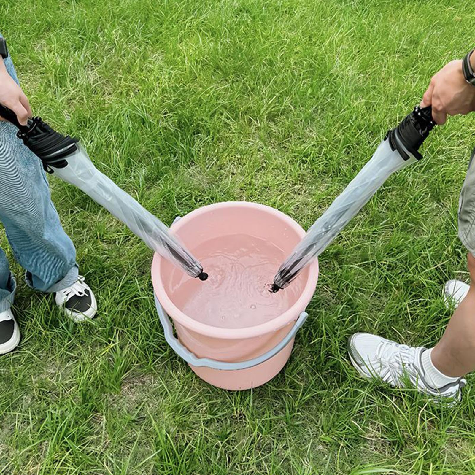 Ombrello Spara Acqua - Giocattolo Spray Trasparente Con Manico Lungo | Divertente Spruzzi D'acqua All'aperto, Giochi Di Scherzi Estivi, Antipioggia Per Piscina, Spiaggia, Bambini, Adulti, Compl
