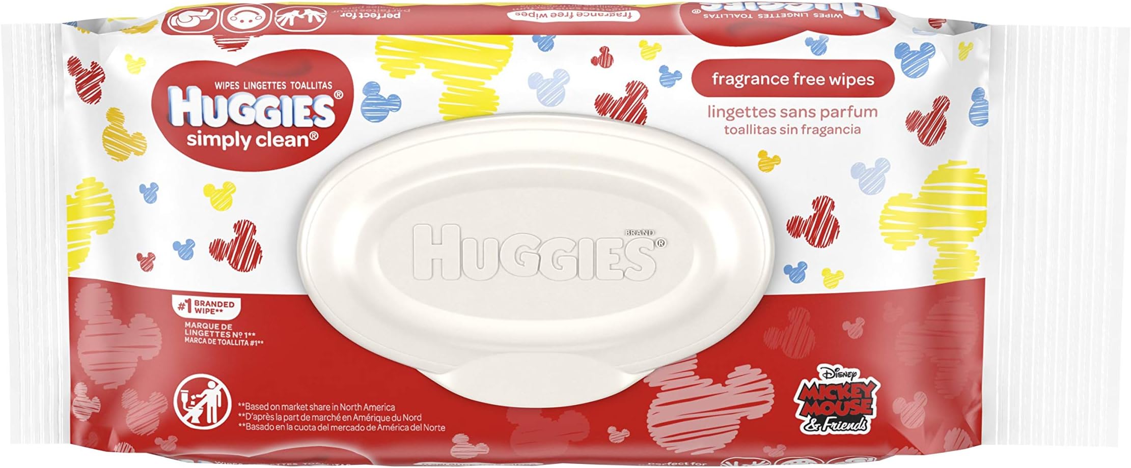 Huggies Simply Clean, Fragrance-free Baby Wipes, 24 Sheets