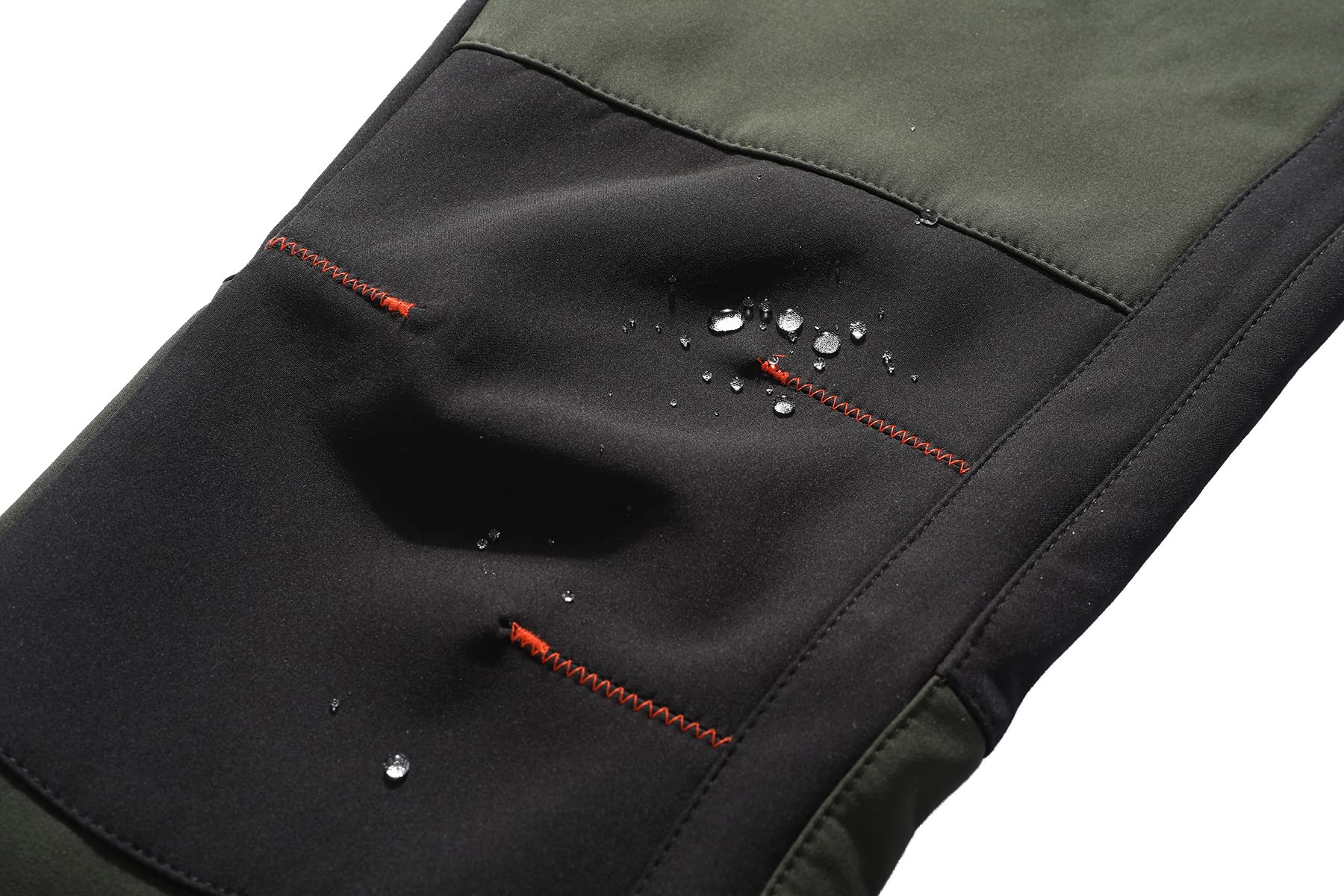 DAFENP Pantaloni Trekking Sci Uomo Invernali Pantaloni da Lavoro Termici Impermeabile Pantaloni Neve Softshell Montagna Escursionismo Caldo All'aperto
