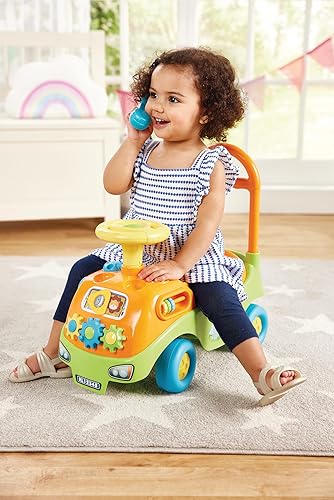 Miniatura 8 de Kidoozie Funtime Actividad Ride-on de 12 a 36 meses, perfecto para niños pequeños, edades de 1, 2 y 3 años.