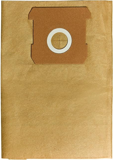 Einhell 2351159 Dirt Collection Bag, 12 L, Set of 5, for Wet/Dry Vacuum Cleaners