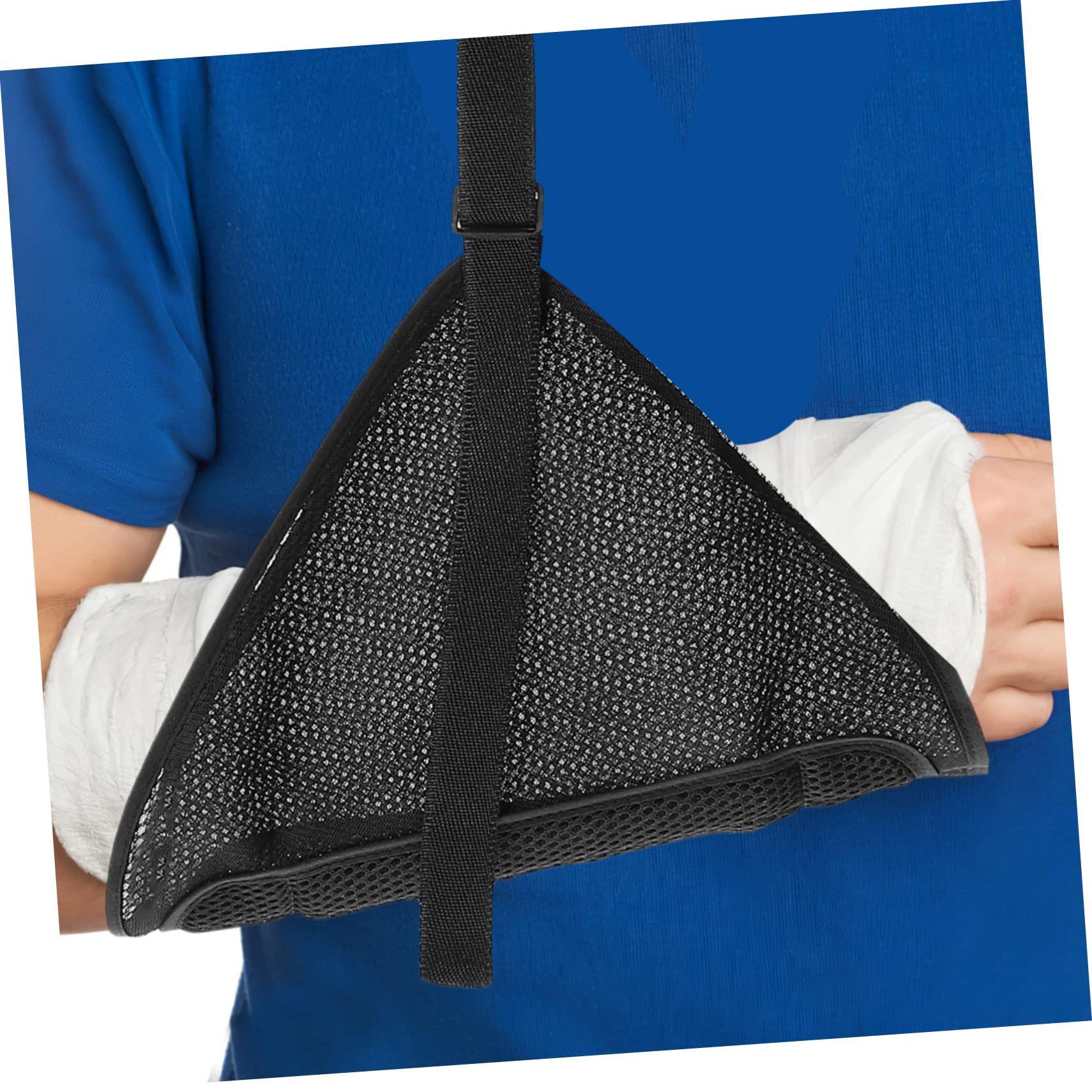 NAMOARLY Breathable Arm Sling Shoulder Strap Adjustable Fractured Arm Immobilizer Elbow Protector for Home/Work/Sleep