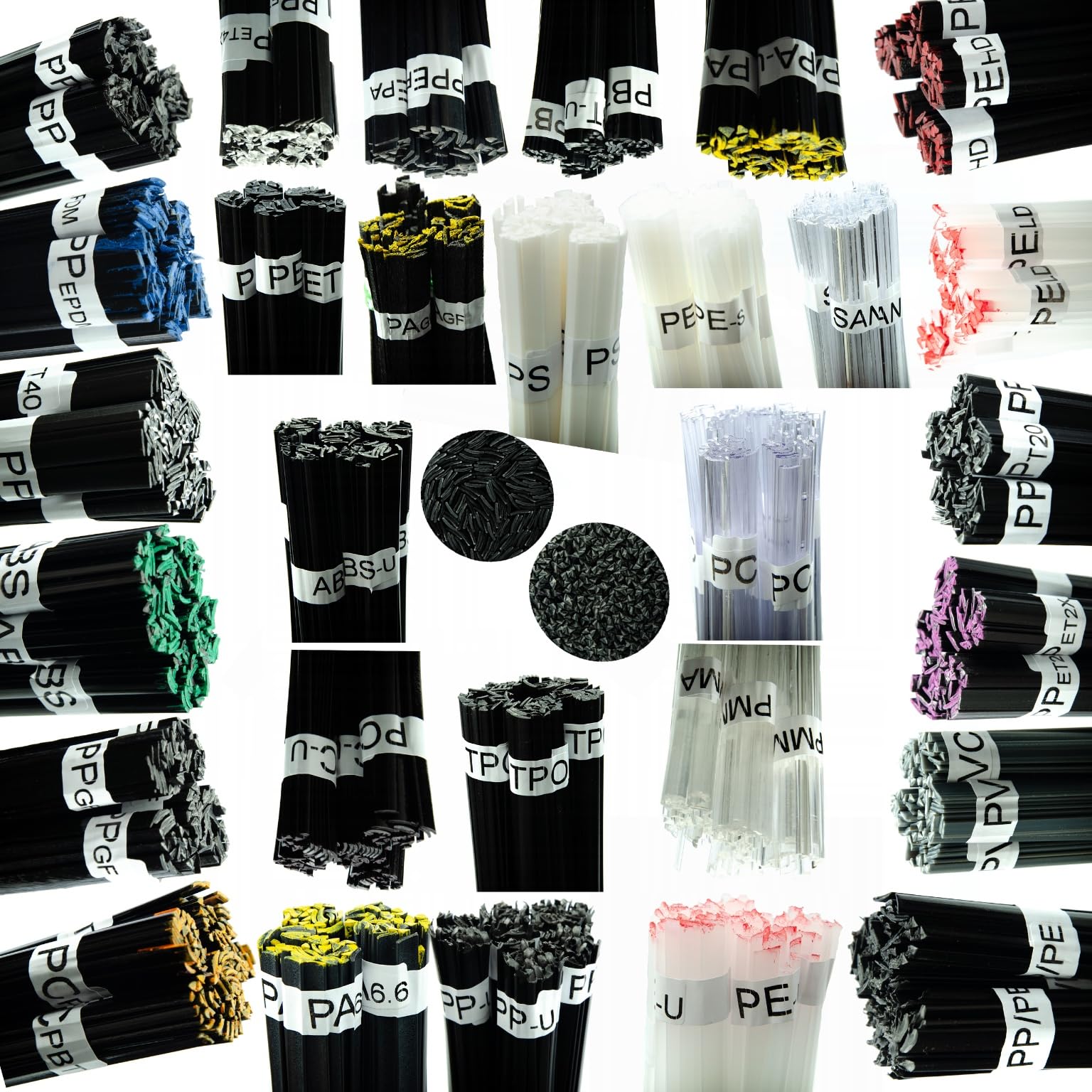 Rosfix Prowelder Kit Maxi - Alambre de soldadura de plástico de 3000 g, 30 variedades, diámetro de 3,5 mm y 8 mm, para parachoques, salpicadero, carcasa | accesorios de soldadura de plástico