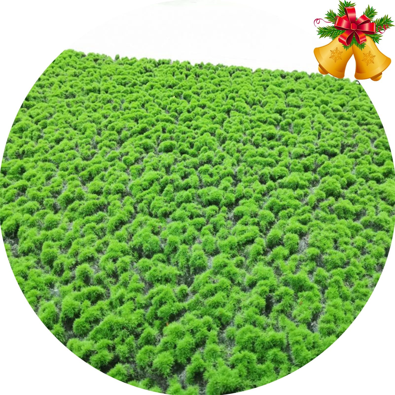 Landschaft Gras Matten, künstliche Moos Fake 3.2x3.2ft DIY Faux für Pflanzen Indoor ZXGZBDY(A)