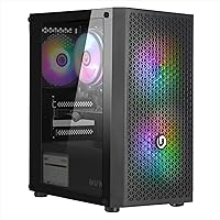 Nuwo Pc Gaming Fisso i5 Cpu fino a 3.8GHz, Ram 16GB
