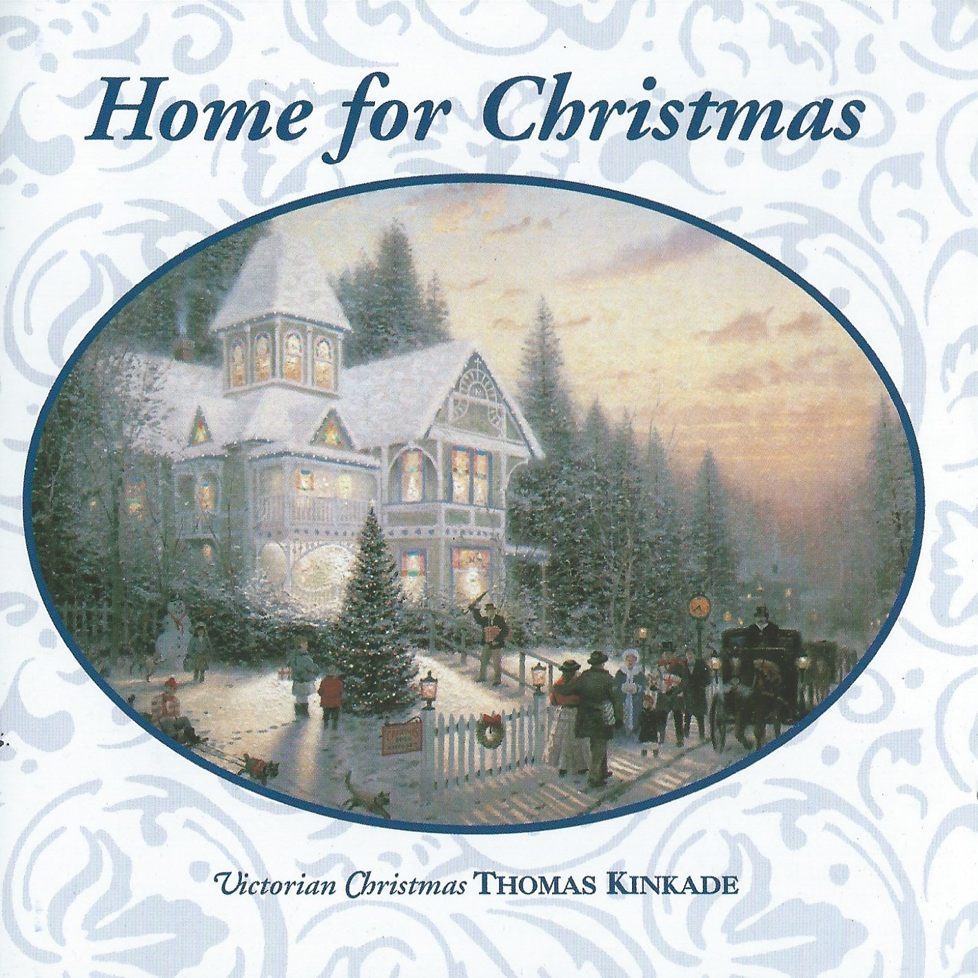 Home for Christmas Thomas Kinkade Victorian Christmas Gift Set