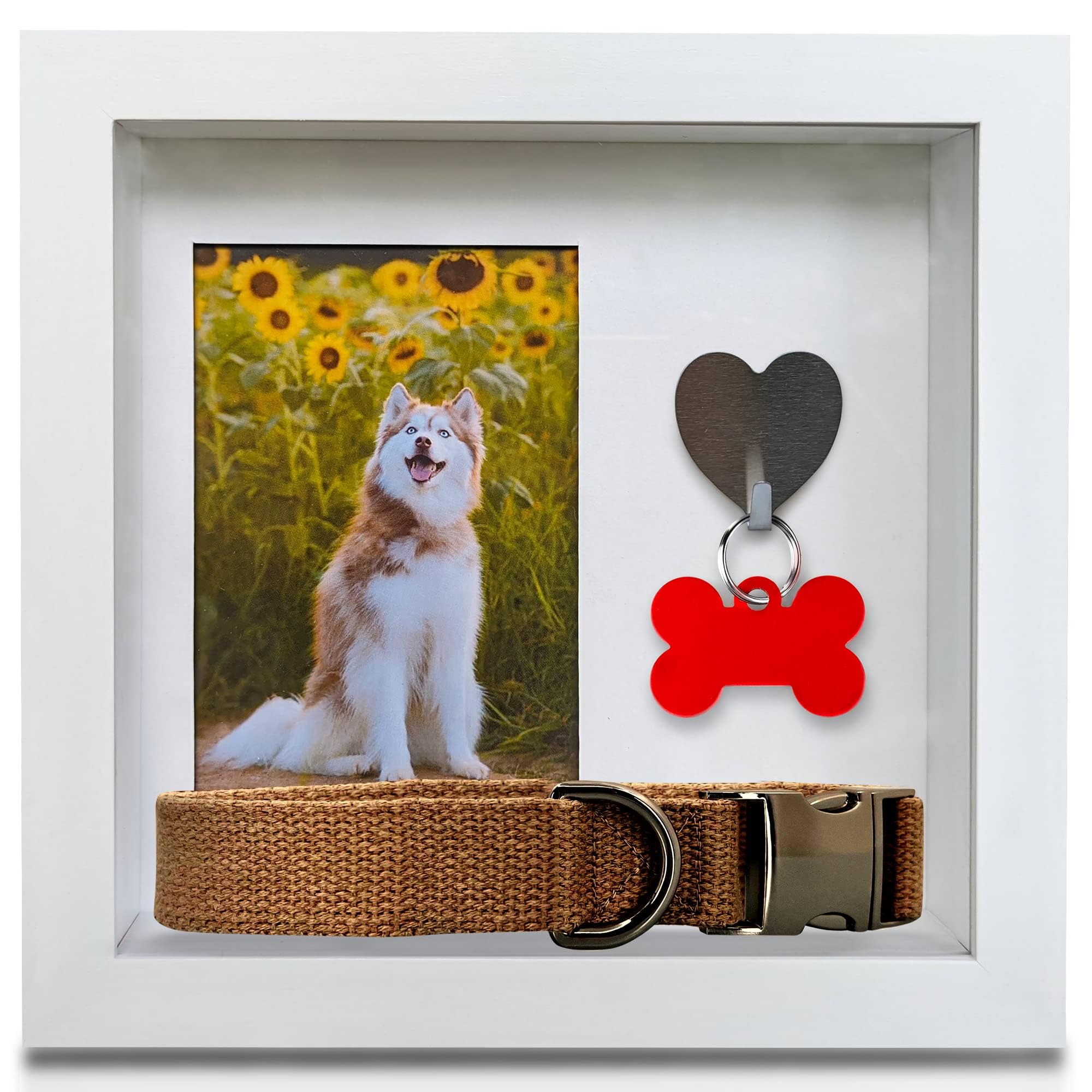Amazon.com - Green Pollywog Pet Memorial Shadowbox with Photo, Tag