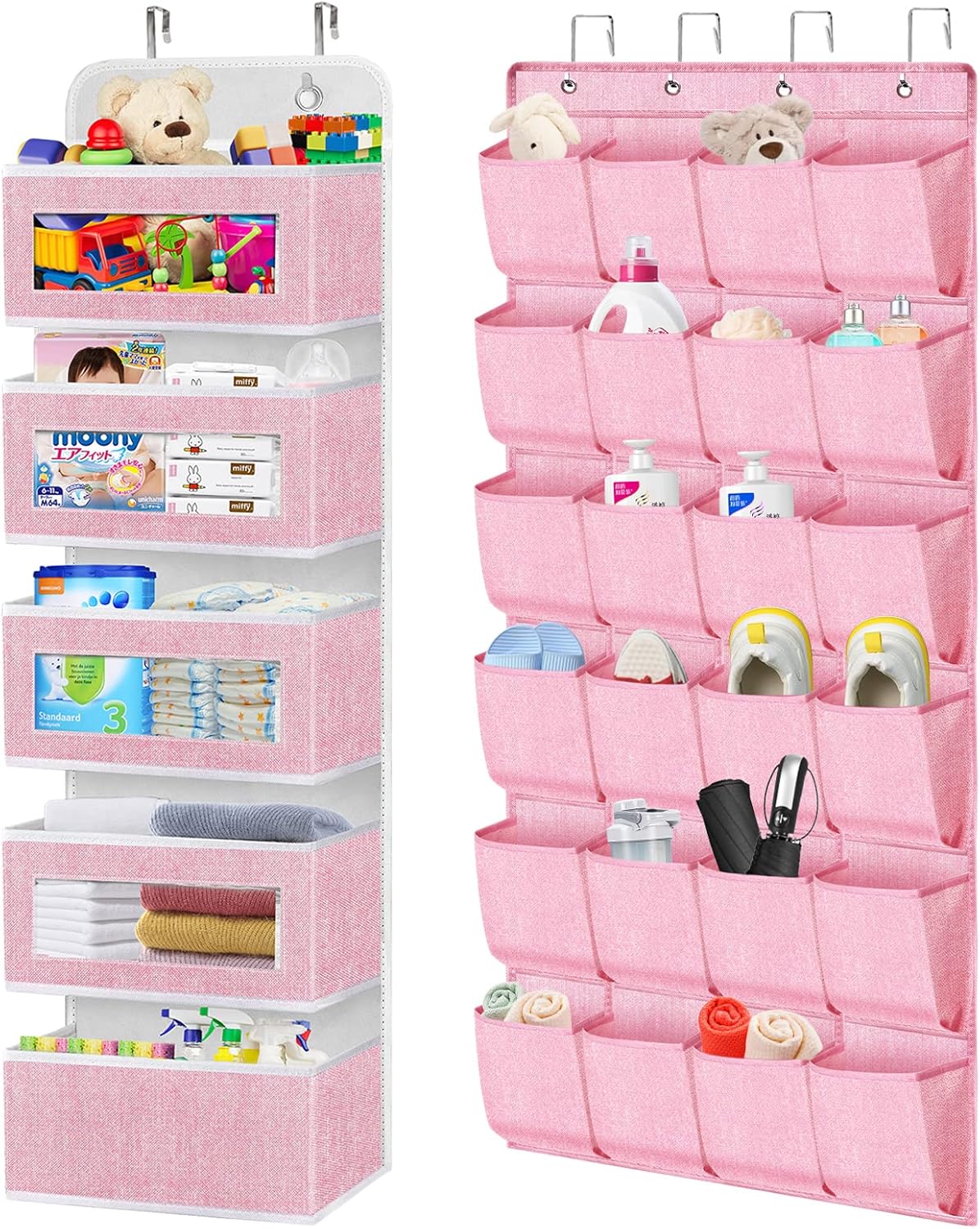 homyfort Over the Door Organizer, Hanging Baby Diaper