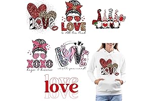 Iron-On Transfers for T-Shirts: Express Your Love with Valentine's Day Decals
