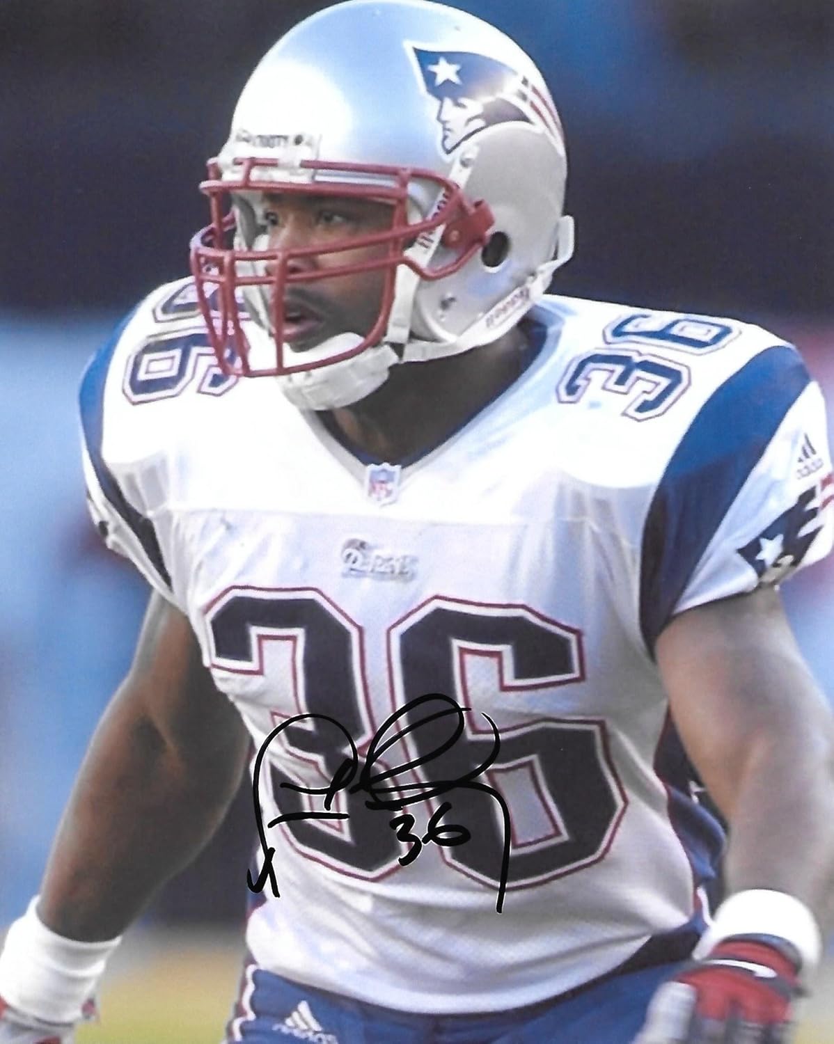 Lawyer Milloy, New England Patriots, Signed, Autographed, 8X10 Photo, a