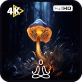 マジカルマッシュルーム4K - 森のフルート睡眠音